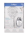 Packaging of Handheld Showerhead With Magnetic Dock, Filtered Water For Softer Skin And Hair, 5 Spray Settings, WHR140 Filter