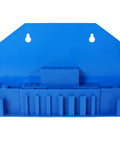 58Piece T Slot Clamping Kit for Mills and Machinists holder in blue plastic, compatible with T Slot Cleaner and Tightening Wrench