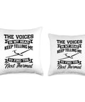 White throw pillows with glider pilot quote, perfect for aviation enthusiasts home decor, featuring sailplane graphic.