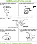 Installation instructions for 12 Pack 6 Inch Remodel Housing Shallow Type Airtight IC Rated Recessed Can Housing With TP24 Connector.