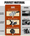 Comparison chart of Propane Fuel Filter With Six Foot Hose For Buddy Series Heaters showing advantages over others.