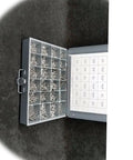 Stainless Steel Phillips Flat Head Screw Set For Sheet Metal And Wood Size 6 To 14 All Purpose Hardware Kit in open case