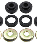 Radius Arm Bushing For Durable OE Style Fit And Function With A High Grade Rubber Compound That Withstands Heat Salt Road Grime And Oils For Long Lasting Suspension Performance Built To Last, black rubber bushings and metal washers
