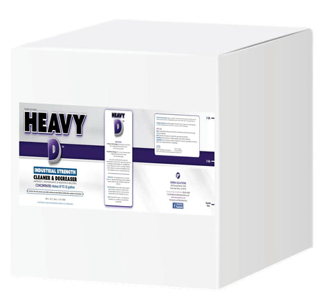 Heavy Duty Industrial Degreaser Concentrate, industrial strength cleaner packaging, for mechanic garage cleanups.