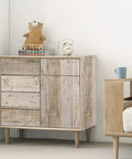 Wood Peel And Stick Wallpaper Plank Vinyl Roll For Walls Self Adhesive Shiplap Look Vintage Rustic Home Decor DIY Renovation 17.7 By 393 Inches Easy Install No Fuss used on a cabinet.