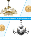 25mm Ball Finial Cap Knob Set in Nickel Color for Lamp Shade Decoration used on chandeliers