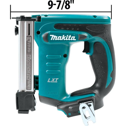 18V LXT Crown Stapler With Easy Depth Control Knob See Through Magazine Window Lightweight Spring Loaded Drive