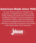American Made since 1958 branding text for Soft Close Hanger 1060 Actuator Kit for Cabinet Doors - USA Made, Converts 100 Series.