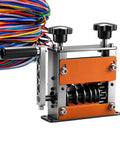 Heavy Duty Aluminum Wire Stripper Machine With Six Adjustable Holes For Stripping Copper And Aluminum Cables Efficiently handles multiple wires.