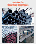 Heavy Duty Electric Tube Bender Machine 1.5 Kw Power Bends 5/8 To 1-1/2 Inch Pipes With Five Dies For Auto And Manual Modes Max 180 Degree Angle collection of seamless steel pipes in various sizes.