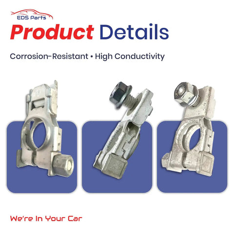 Positive Battery Terminal Connector 18mm OEM Replacement For Toyota Camry Corolla RAV4 Sienna Highlander 4Runner Lexus ES300 Scion
