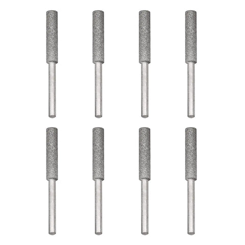 Eight Piece Chainsaw And Lawn Mower Sharpener Bit Set For Seven Thirty Second Inch Blades With Diamond Sharpening Stones