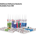 Variety of 3M adhesive sealants including Marine Adhesive Sealant 4000 UV Medium Strength Flexible Waterproof Sealant for Boats and RVs