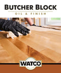 Applying Straight Up Food Safe Butcher Block Oil And Clear Wood Finish for a smooth finish on wooden surfaces.