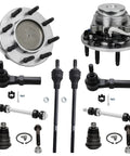Beef Up Front End With This Front Wheel Bearing Hubs Suspension Kit For Chevy Express GMC Savana 2003 To 2017 2500 3500 8 Stud