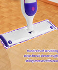 Disposable Mop Pads For Swiffer Power Mop Replacement, Thick 10 Layer Design, 15.35 X 5.5 Inches, 10 Count, Heavy Duty Refills For Home And Office Cleaning Made For Everyday Boss Level Shine on mop head
