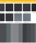 Assortment of Wet Dry Sandpaper Set With Sanding Sponge, 90-Piece Assorted Grit 400 to 3000, shown in various grit levels
