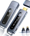 Wireless HDMI Transmitter And Receiver Kit With 165 Ft Range No WiFi Needed Plug And Play Dual Band 5G And 2.4G 4K Decoding
