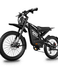 All-Terrain Electric Dirt Bike For Adults With 1536Wh Battery And 32Ah, Up To 80 Mile Range, 3000W Peak Motor, side view