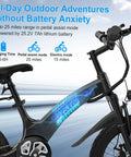 Lightweight Kids Electric Bike With 250W Brushless Motor 25.2V 7Ah Battery 3 Speed Up To 15 MPH 20 Inch Tires Adjustable Seat And Frame For Ages 6 To 10 Safe Kid Friendly Rides black frame side view