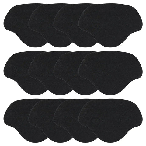 12 Pcs Self-Adhesive Inside Shoe Heel Repair Patches Kit for Sneakers and Mesh Shoes, Great for Sports Tennis Work Hiking