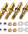 Door Hinge Pin And Bushing Repair Kit For 1999 Through 2007 Chevy Avalanche Silverado Suburban Tahoe GMC Sierra Yukon Escalade Replace 89025539 19299324 38453 Fits Cars Trucks SUVs Beefed Up Heavy Duty Door Hinge Fix For Front Or Rear Doors components