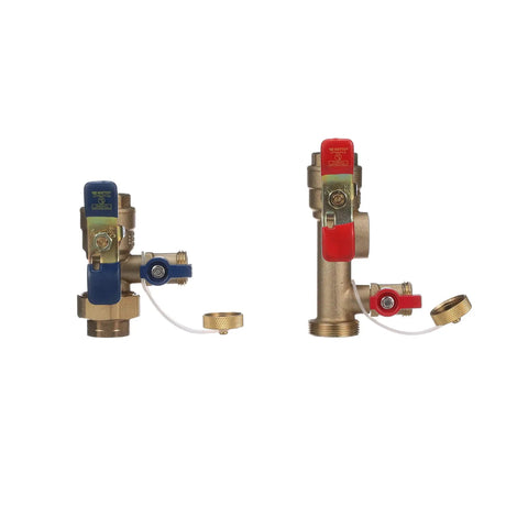 Tankless Water Heater Service Valve Kit For Easy Install And No Fuss Maintenance Durable Valve Set with hot and cold valves
