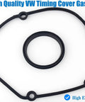 High-elasticity gasket for Leak Proof Aluminum Engine Upper Timing Chain Cover With Gasket For Volkswagen And Audi 2.0L EA888 Engines