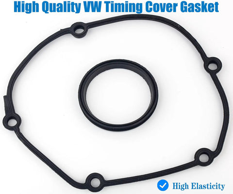 High-elasticity gasket for Leak Proof Aluminum Engine Upper Timing Chain Cover With Gasket For Volkswagen And Audi 2.0L EA888 Engines