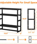 Over The Toilet Towel Rack And Bamboo Floating Shelf Adjustable Height Wall Mounted Dope Space Saving Bathroom Storage dimensions