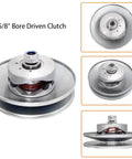 Torque Converter Kit For Go Kart And Mini Bike 30 Series With 6.5 HP 3/4 Inch Belt Drive Includes driven clutch view