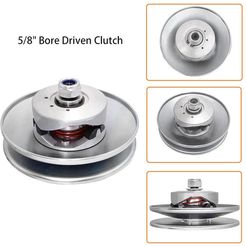 Torque Converter Kit For Go Kart And Mini Bike 30 Series With 6.5 HP 3/4 Inch Belt Drive Includes driven clutch view