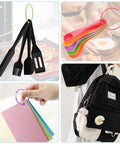 16 Pack Stainless Steel Wire Key Rings 2mm Nylon Coated Cable Key Chains, 6 Inch For Luggage Tags, Keys, Kitchen Utensils, Dusters, Assorted Colors