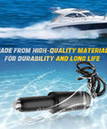 Beefy Boat Trim Tab Actuator With Two And A Quarter Inch Stroke For 101XD Marine Systems 12V, multicolor finish, water background