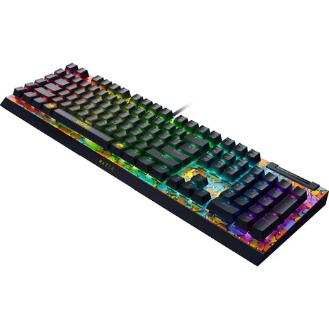 Next Level Gaming Setup Essential With Hella Tactile Green Mechanical Switches Featuring Officially Licensed Pokemon Graphics. Colorful RGB keyboard.