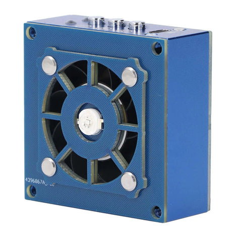 Cordless Solder Fume Extractor With Cooling Fan And Built-In Lamp, 10,000 RPM Welding Smoke Purifier, blue portable design