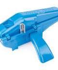 CM25 Professional Chain Scrubber Tool For Bike Chains Shop Grade With Four Sided Scrubbing Action Durable Blue Finish