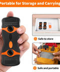 Heavy Duty Blade Scraper Tool With 40 Replaceable Metal And Plastic Blades For Sticker Removal, compact and portable
