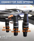 Heavy Duty Waterproof Wire Connectors 6-22 AWG Large Pack Landscape Lighting Irrigation Valves Outdoor Speakers And LED Fixtures