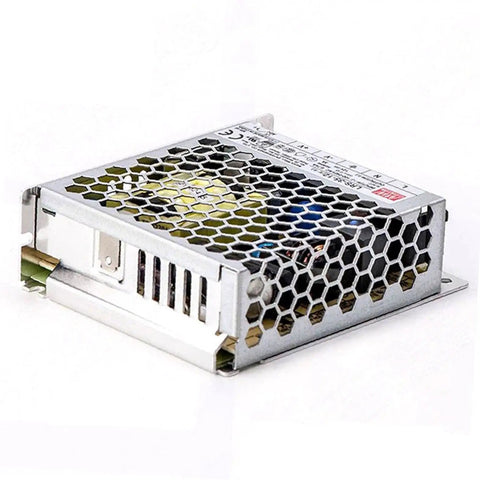 Rock Solid AC DC Power Supply 35W 12V 3A Universal Input Efficient Switching Adapter with metal casing for industrial use.
