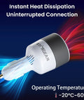 Starlink Mini Car Adapter 12V To 24V DC Step Up Converter With 60W Cigarette Lighter Power Boost Stable 24V Output For Starlink Mini Plug And Play 12V To 24V Charger For RVs Boats Trailers And On The Go, white plastic adapter with heat-dissipation design