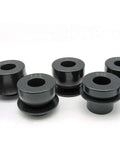 Bead Roller Round Over Die Set For Pro Grade Metal Work And DIY Projects, 4 piece radius dies displayed with smooth radiused edges