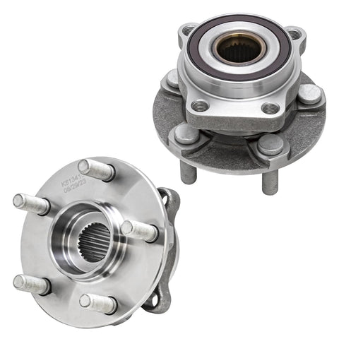 Four Wheel Bearing Hub Assemblies With Five Lug For Subaru Forester 2014 2018 Impreza 2012 2019 Crosstrek 2016 2021 XV Crosstrek 2014 2015 Front And Rear Replacement Kit