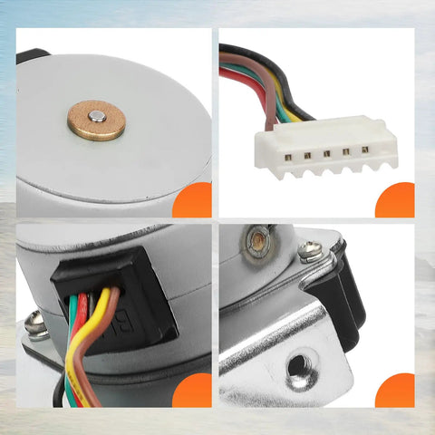 Top Notch Stepper Motor Assembly G098290 Straight Swap Replacement For Generac G098290 Generator Control Panels detailed view.