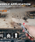 2 Way Connection Air Nozzle Blow Gun With Rubber Tip And One Quarter Inch Quick Fitting Air Compressor Blower in use