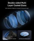 DJI Osmo Action 6 Filter Kit with variable ND, CPL UV lens filters, showing double-sided multi-layer coated glass design