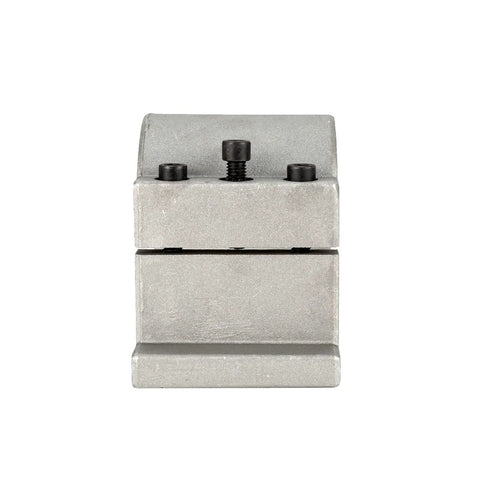 CNC spindle mount 65mm bracket with 3 screws for 0.8KW and 1.5KW motors, cast aluminum construction for CNC router machines.