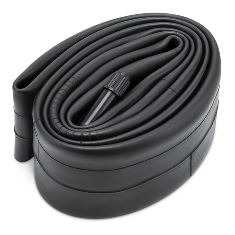 Two Pack 24 Inch Bike Tubes 24x2.125 to 24x2.40 Fit 24 Inch Wheels with Schrader AV32mm Valve Durable Butyl Tubes rolled