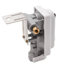 Flame King ACR-2 two-stage auto-changeover propane regulator with mounting bracket for RVs and trailers