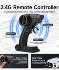 2.4GHz remote for 1/64 Scale Drift RC Car With 2.4GHz Remote, 4WD High Speed Mini Racer For Precision Racing And Drifting